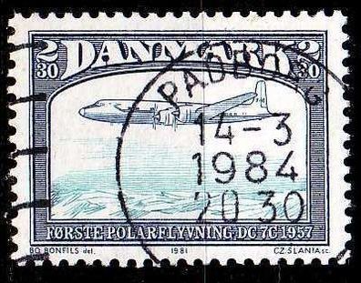 Dänemark Danmark [1981] MiNr 0743 ( O/ used ) Flugzeug