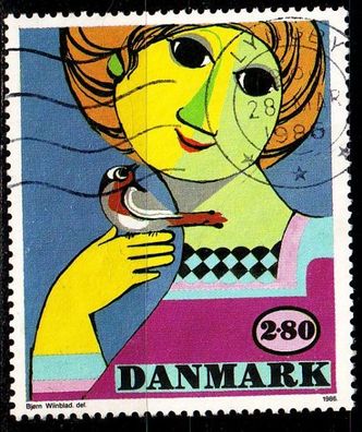 Dänemark Danmark [1986] MiNr 0855 ( O/ used ) Gemälde