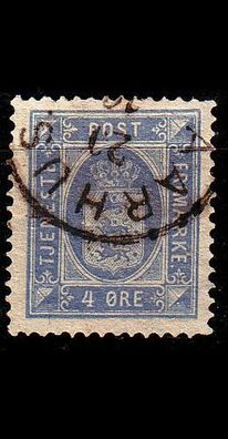 Dänemark Danmark [Dienst] MiNr 0005 Y b A ( O/ used )