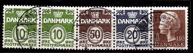 Dänemark Danmark [ZusDr] H-Blatt 16 ( O/ used )