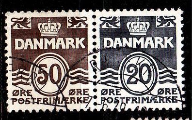 Dänemark Danmark [ZusDr] W 19 ( O/ used )