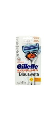 Gillette SkinGuard Sensitive Power Rasierer Griff mit 1 Rasierklinge Vibration