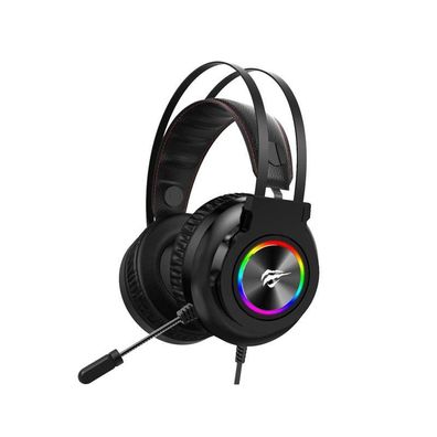 Havit H654U Gamer Kopfhörer RGB On-Ear Headset mit Mikrofon USB Stereo Sound schwarz