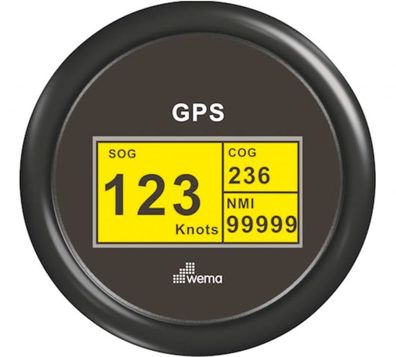 Wema, GPS- Tachometer Digital