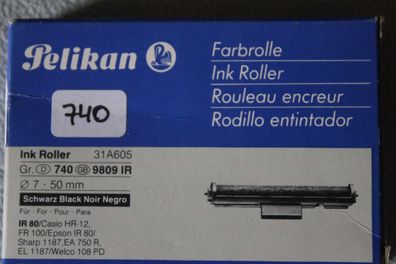 Ink-Roller, Gruppe 740; 9809 IR; IR 80, schwarz