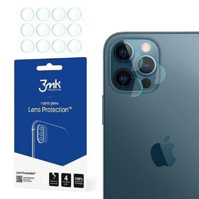 4er Pack ] 3MK FlexibleGlass Lens kompatibel mit iPhone 12 Pro Max Hybridglas ...