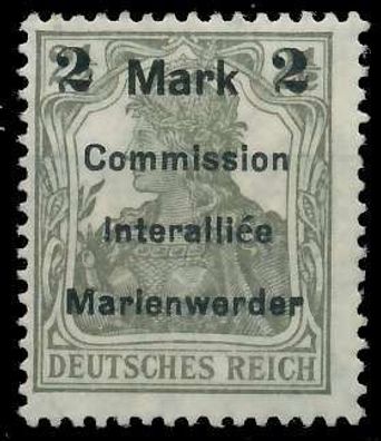 Marienwerder Nr 23AIa ungebraucht gepr. X49A61E