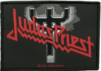 Judas Priest Logo Fork Aufnäher-Patch