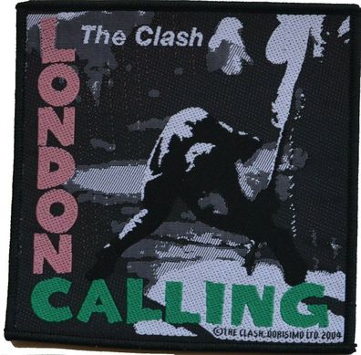 The Clash London Calling Aufnäher Patch NEU & Official!