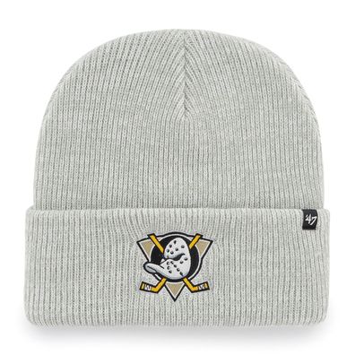 NHL Anaheim Mighty Ducks Wollmütze Mütze Brain Freeze 196002114187 grau Beanie Hat