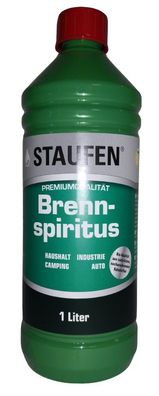 Brennspiritus 1 Liter Premium 1L Spiritus Bio - Qualität Ethanol Reiniger