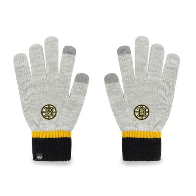 NHL Boston Bruins Handschuh Deep Zone Wollhandschuh Glove 195000655722