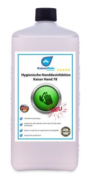 Hygienische Handdesinfektion 1 L für die schnelle, hygienische Anwendung