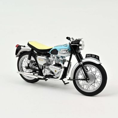 Norev 182040 - Triumph Bonneville - 1959 - Hellblau / Silber. 1:18