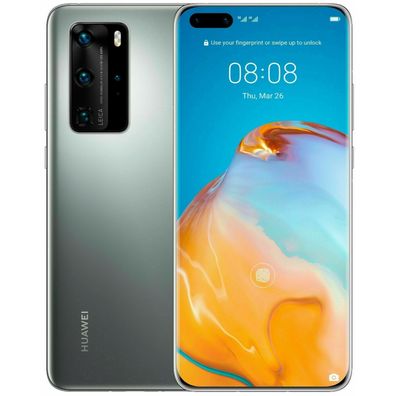 Huawei P40 Pro 5G 256GB Silver Frost NEU Dual SIM 6,58" Smartphone Android OVP