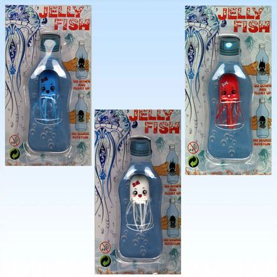 3 x schwimmende Qualle für Flaschen Scherzartikel Partygag Flaschengeist Geschenk