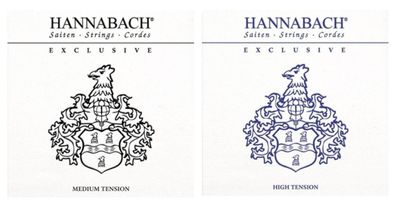 Hannabach Exclusive - Premium Saiten für Konzertgitarre - medium oder high tension