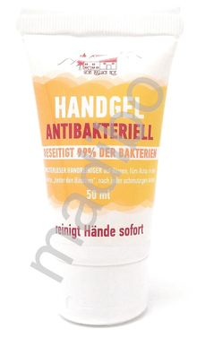 3,90 Euro pro 100ml Handgel Tube antibakteriell von Pullach Hof - Inhalt: 50 ml