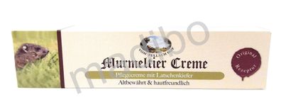 7,91 Euro pro 100ml Murmeltier Creme vom Pullach Hof 100 ml