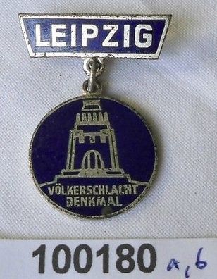 DDR Abzeichen 800 Jahre Leipzig Völkerschlachtdenkmal 1965 (100180)