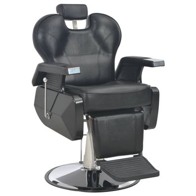 vidaXL Friseurstuhl Schwarz 72×68×98 cm Kunstleder