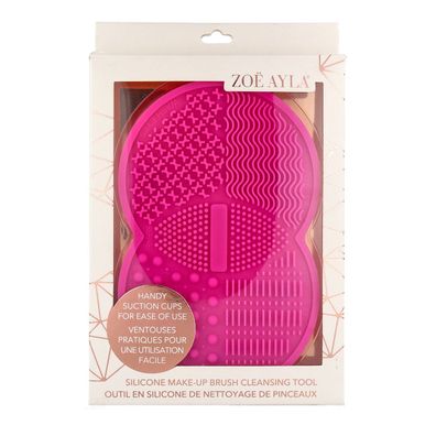 Zoë Ayla Silicon Brush Cleanser Professional Pink