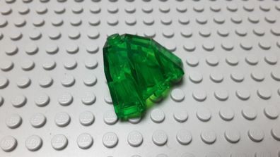 Lego 1 Positiv Eckstein Kuppel 3x3x2 Transparent Grün Nummer 2463