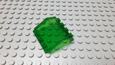 Lego 1 Scharnier Panele 2x4x3 Transparent Grün Nummer 2582