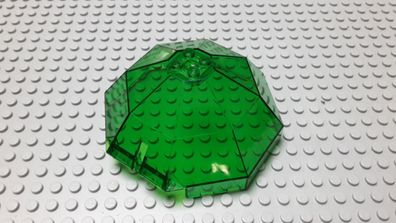 Lego 1 Cockpit Kuppel Winsdschutzscheibe 10x10x4 Transparent Grün Nummer 2598