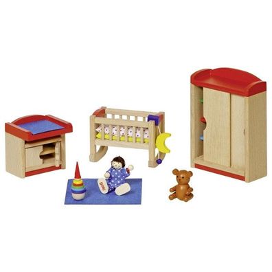 goki Zubehör für Puppenhaus Puppenmöbel Puppenhausmöbel Möbel Kinderzimmer