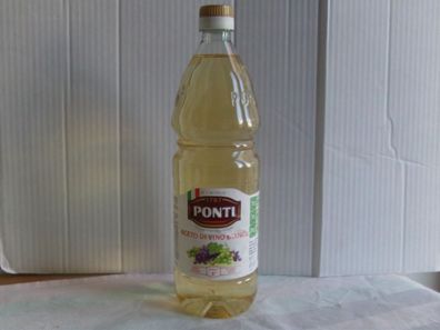 Weißweinessig Ponti Ital. Weinessig 6% Säure 1 L PET Flasche(EUR1,79/1 L)