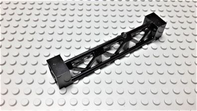 Lego 1 Stützen Support Pfosten Dreieckig 2x2x10 Schwarz 95347