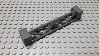 Lego 1 Stützen Support Pfosten Dreieckig 2x2x10 Neudunkelgrau 95347