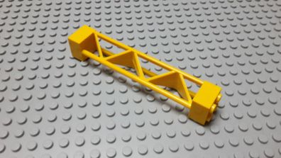 Lego 1 Stützen Support Pfosten Dreieckig 2x2x10 Gelb 30517