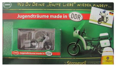 Sternquell Brauerei Nr. - MZ ETZ F Funkrad 250 der DDR Volkspolizei - Motorrad