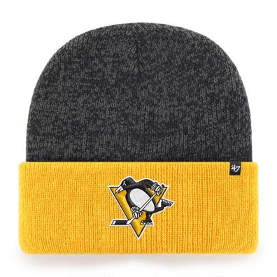NHL Pittsburgh Penguins Wollmütze Mütze Brain Freeze Two Tone 195000479786 Beanie Hat