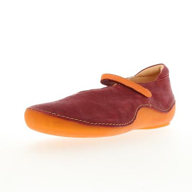 Think Damen Kletthalbschuhe Kapsl Rot Größe 40,5