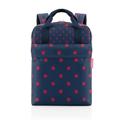 reisenthel allday backpack M EJ, mixed dots red, Unisex