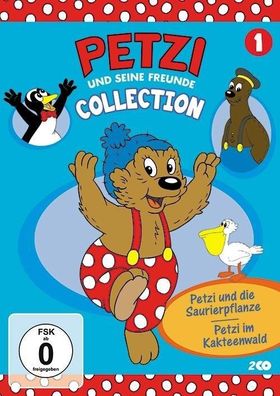 Petzi und seine Freunde Collection 1 - 17 Episoden auf 2 DVD´s -- 2017 DVD -> NEU