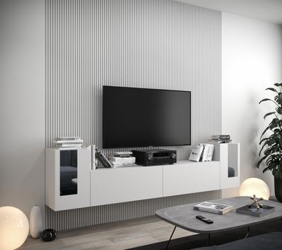Future 87 Möbel für Wohnzimmer Wohnwand Mediawand Schrankwand Wohnschrank