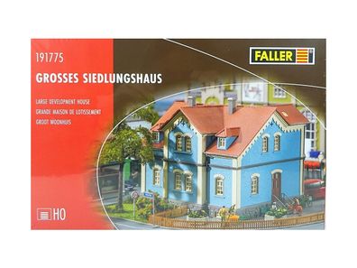 Modellbau Bausatz Großes Siedlungshaus, Faller H0 191775 neu