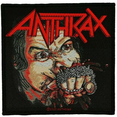 Anthrax Fistfull Of Metal gewebter Aufnäher woven Patch