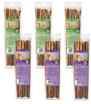 Chewies Sticks ¦ Rind & Schwein - 6 x 60g ¦ Maxi Kaustangen für Hunde