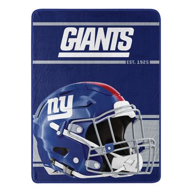 NFL Decke Kuscheldecke New York Giants Silk Throw Blanket RUN Kuscheldecke