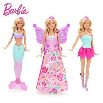 Mattel OVP Barbie Dreamtopia Fee, Prinzessin und Meerjungfrau in einem! DCH39