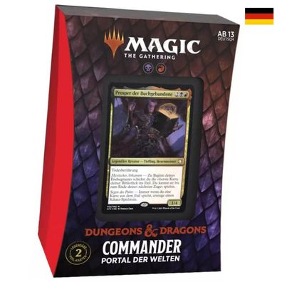 MTG Magic the Gathering - Dungeons & Dragons - Portal der Welten - 1 Commander ...