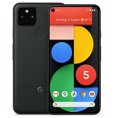 Google Pixel 5 128GB Just Black NEU Dual SIM 6,0" Smartphone Andoid Handy OVP