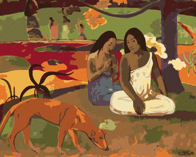 Malen nach Zahlen - Arearea (PAUL Gauguin)