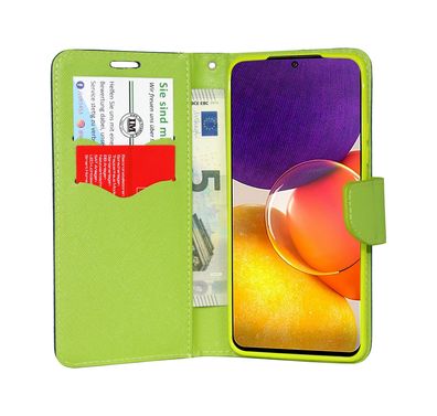 cofi1453® Buch Tasche "Fancy" kompatibel mit Samsung GALAXY A82 (A826S) Handy ...