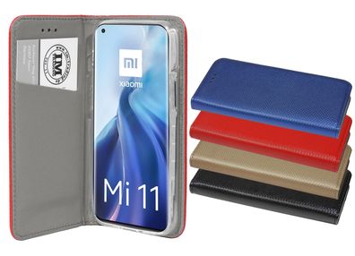 cofi1453® Buch Tasche "Smart" kompatibel mit XIAOMI MI 11 Handy Hülle Etui Briefta...